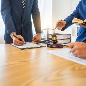 Probate Court Guidance for Indiana Families - Lawyer Assisting with Legal Papers